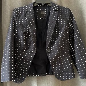 The Limited Polka Dot Blazer